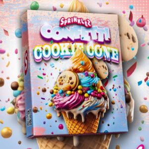 Confetti Cookie Cone 🍪