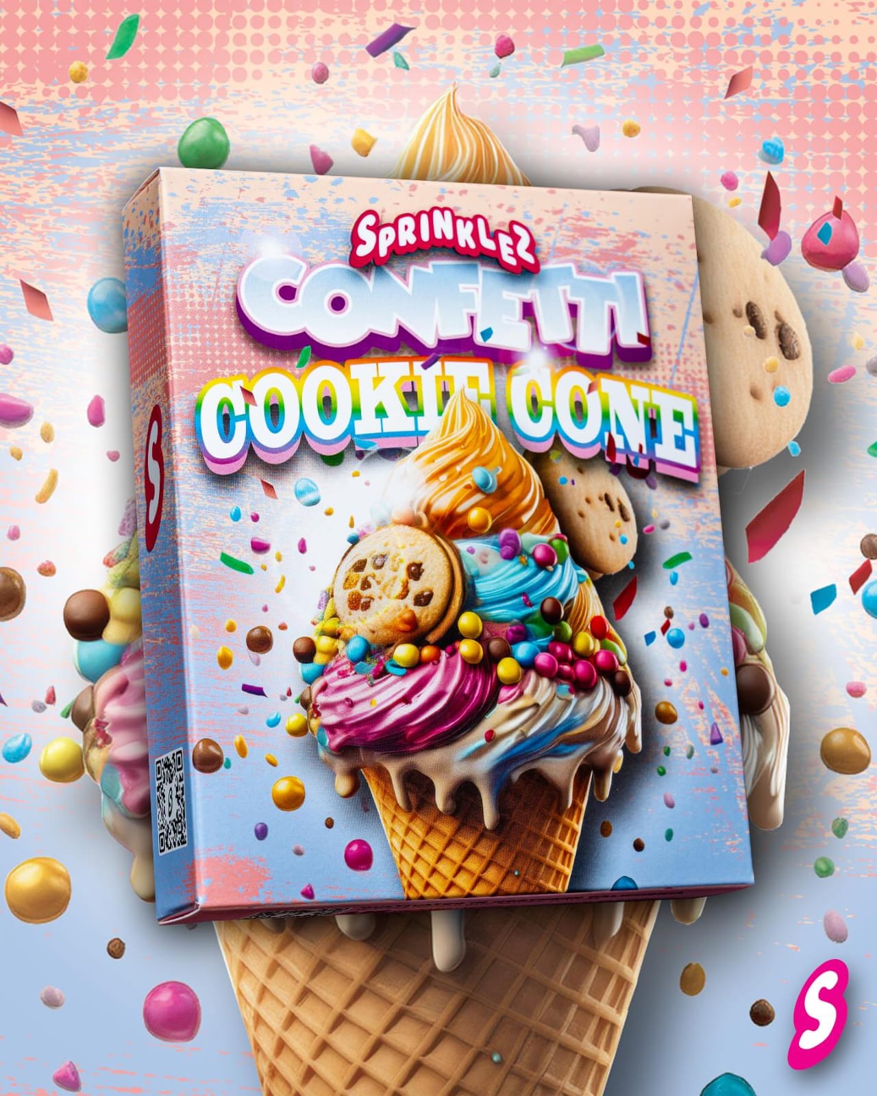 Confetti Cookie Cone πͺ Confetti Cookie Cone πͺ