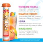 Zipfizz Energy Multi-Vitamin Hydration Drink Mix, Peach Mango, 20 ct. - Image 4