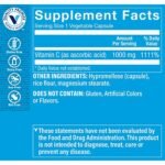 Vitamin C - Immune, Antioxidant & Cardiovascular Health Support - 1,000 MG (300 Capsules) - Image 2