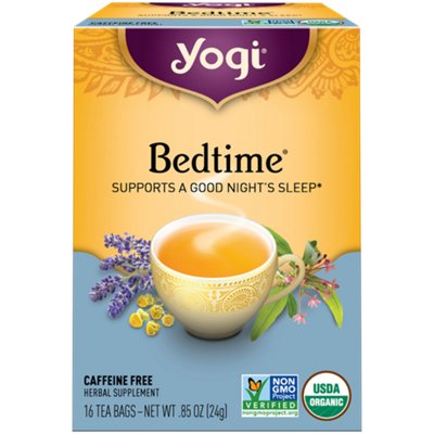 Yogi Tea Bedtime Tea – Caffeine Free (16 Tea Bags)