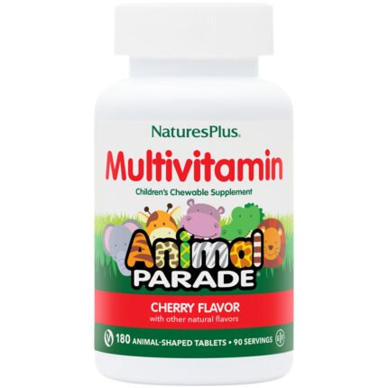 Animal Parade Multivitamin for Kid's - Cherry (180 Chewable Tablets) — product packaging