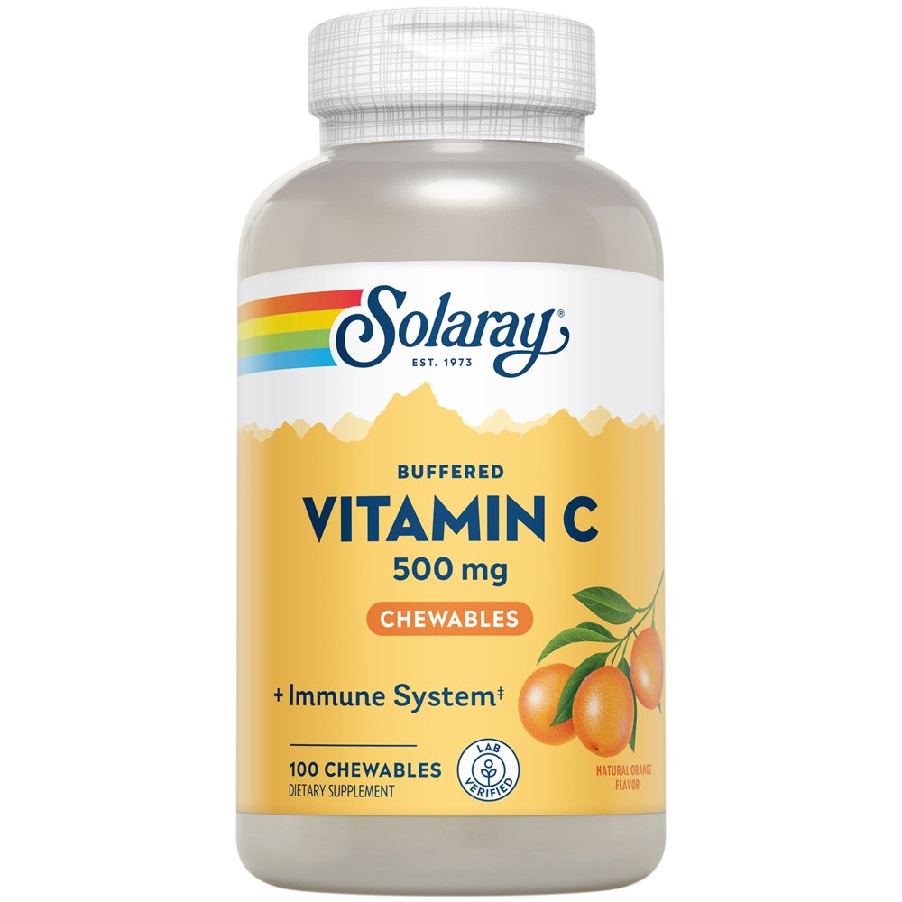 Buffered Vitamin C Orange chewable-supplement product image