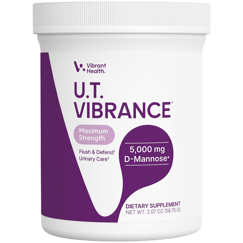 U.T. Vibrance Powder - 5,000 Mg of D-Mannose (10 Servings) U.T. Vibrance Powder - 5,000 Mg of D-Mannose (10 Servings) — product packaging