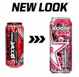 Rockstar BOOM! Energy - Whipped Strawberry - 16oz.