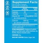 Calcium 1200 with Vitamin D3 - 1,200 MG (120 Softgels) - Image 2