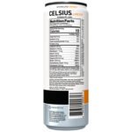 Celsius Sparkling Energy Drink – Orange (4 Drinks, 12 Fl Oz. Each)