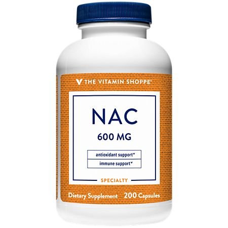 1735281_01.jpg NAC N-Acetyl-L-Cysteine - 600 MG (200 Capsules) - Image 1