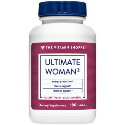 Ultimate Woman Multivitamin & Multimineral (180 Tablets) — product packaging