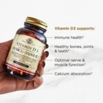 Natural Vitamin D3 - Maintains Healthy Bones & Teeth, Supports a Healthy Immune System - 10,000 IU (120 Softgels) - Image 4