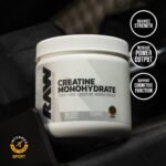 Raw Nutrition Creatine Monohydrate - Unflavored (30 Servings) - Image 4