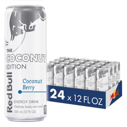 Red Bull Energy Drink, Coconut Berry, 12 fl. oz., 24 pk.