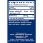 Mega Benfotiamine - Fat- and Water-Soluble Vitamin B1 - 250 MG (120 Vegetarian Capsules) - Image 2