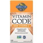 Vitamin Code Raw Vitamin C - 500 MG Whole&nbsp;Food Vitamin C with Bioflavonoids (120 Vegan Capsules)