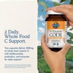 Vitamin Code Raw Vitamin C - 500 MG Whole&nbsp;Food Vitamin C with Bioflavonoids (120 Vegan Capsules) - Image 7