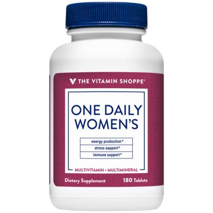 One Daily Women's Multivitamin & Multimineral with Vitamin D3 (180 Tablets) — product packaging
