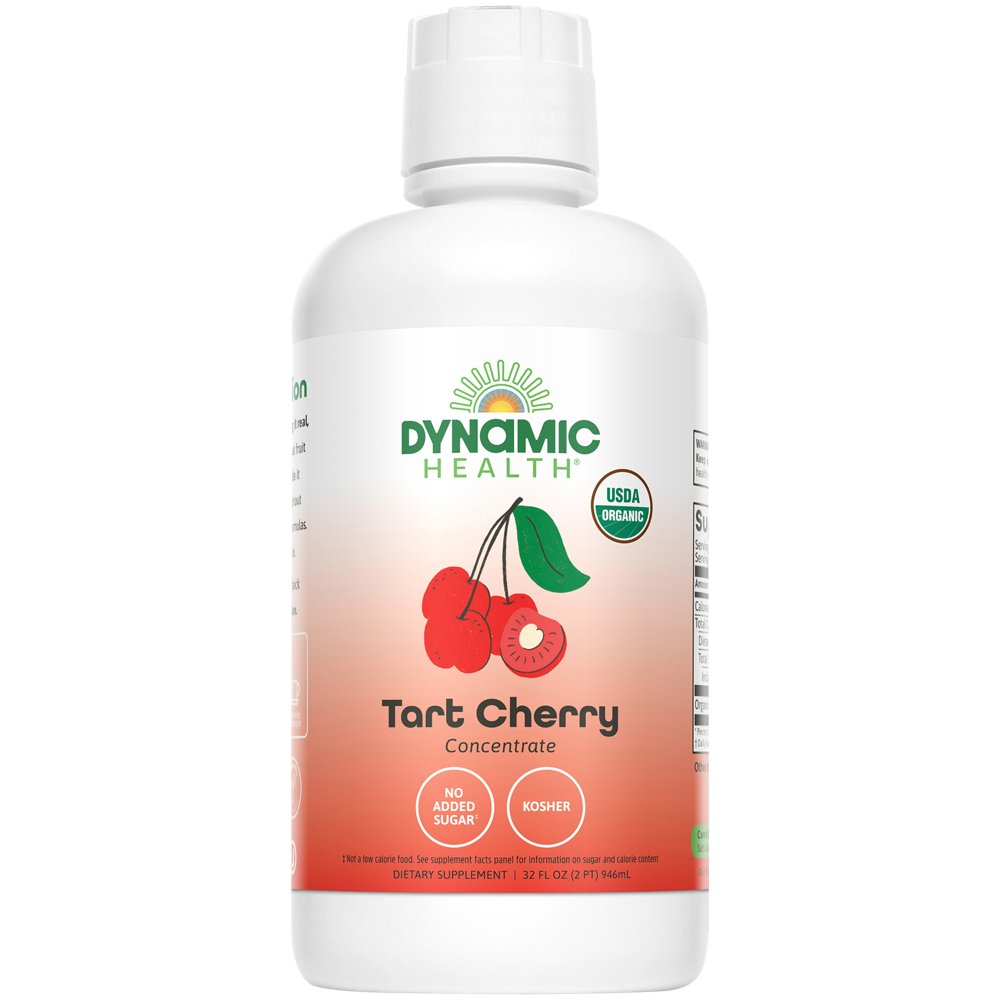 Organic Tart Cherry Juice Concentrate - Unsweetened (32 Fluid Ounces) Organic Tart Cherry Juice Concentrate - Unsweetened (32 Fluid Ounces) — product packaging