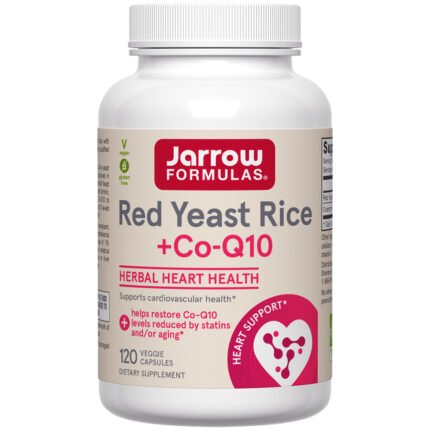 Red Yeast Rice + CoQ-10 (120 Capsules) — product packaging