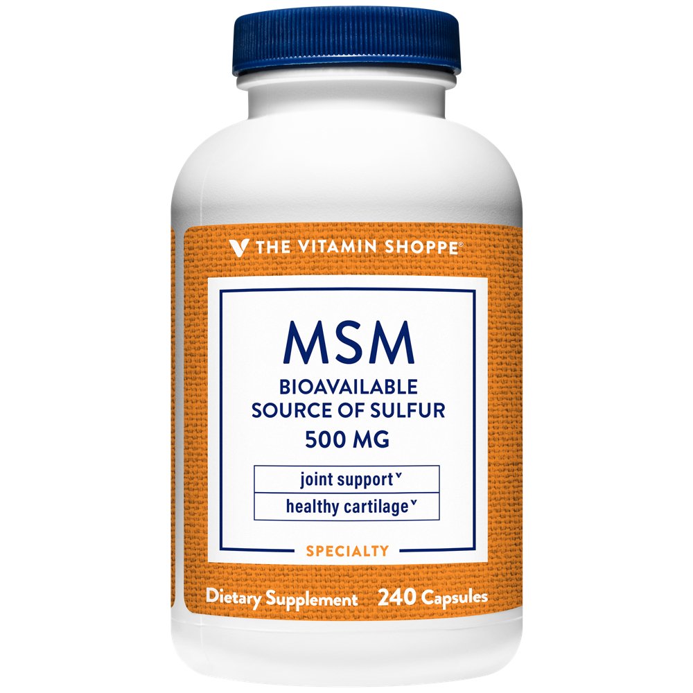 MSM - 500 MG (240 Capsules) MSM - 500 MG (240 Capsules) — product packaging