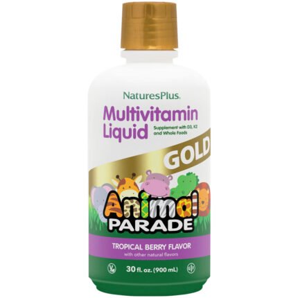 Animal Parade Gold Liquid Multivitamin for Kid's - Berry (30 Fluid Ounces) — product packaging