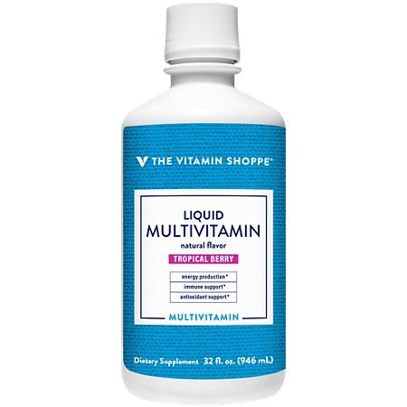 2014207_01.jpg Liquid Multivitamin - Natural Tropical Berry Flavor (32 fl. oz.) - Image 1