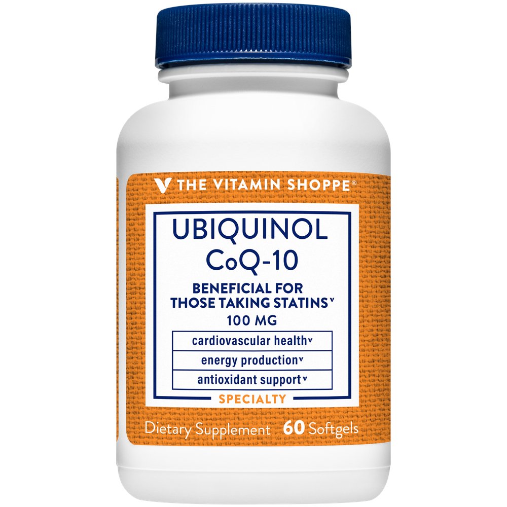 Ubiquinol CoQ-10 - 100 MG (60 Softgels) Ubiquinol CoQ-10 - 100 MG (60 Softgels) — product packaging