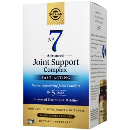 No. 7 Joint Support (60 Vegetarian Capsules) — product packaging