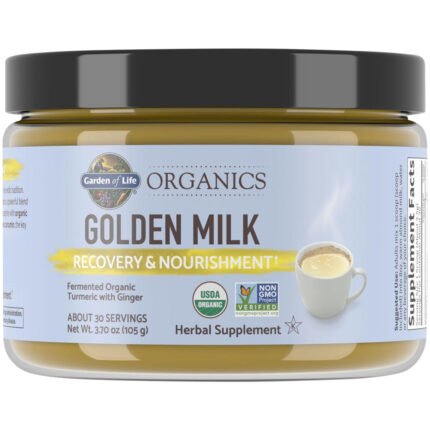 Garden of Life Organics Golden Milk - Recovery & Nourishment (3.70 Ounces) — product packaging
