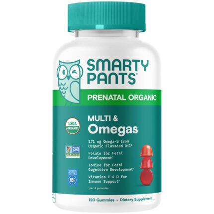 Organic Gummy Prenatal Multivitamin - Mixed Berry (120 Gummies) — product packaging