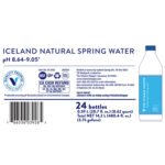 The Vitamin Shoppe Iceland Natural Spring Water (24 Bottles / 20 fl. oz. per bottle)