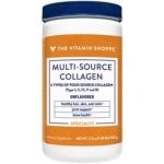 Multi-Source Collagen Powder - 5 Types of Collagen to Support Hair, Skin & Nails - Unflavored (45 Servings)