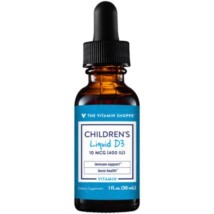 Children's Liquid Vitamin D3 - 400 IU (1 fl. oz.) — product packaging