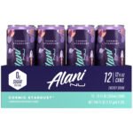 Alani Nu Energy Drink – Cosmic Stardust (12 Drinks, 12 Fl. Oz. Each)