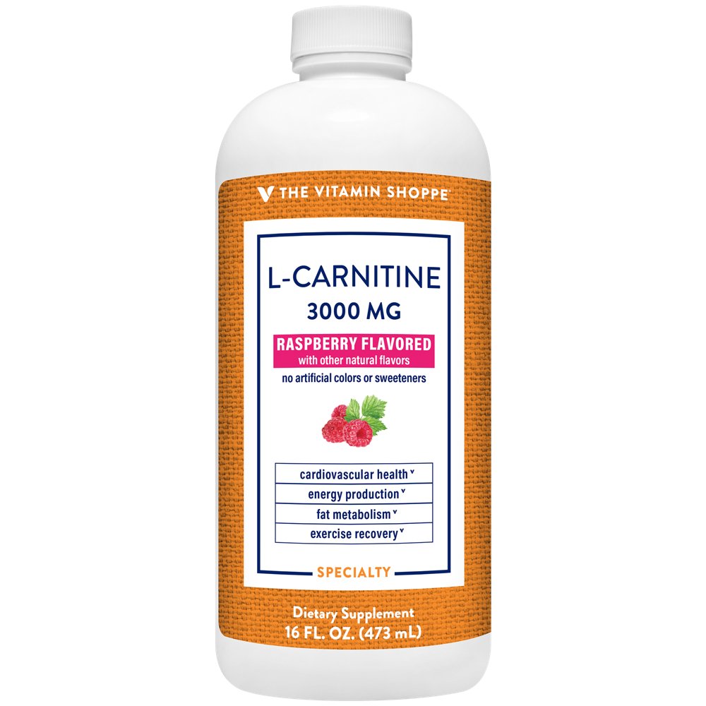 L-Carnitine Amino Acid - 3,000 MG - Raspberry (16 fl. oz.) L-Carnitine Amino Acid - 3,000 MG - Raspberry (16 fl. oz.) — product packaging