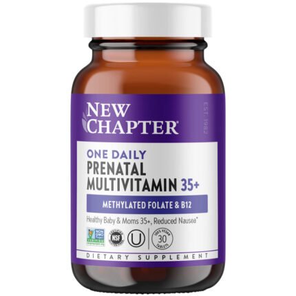 One Daily Prenatal Multivitamin 35+ Formulated for Absorption (30 Tablets) — product packaging