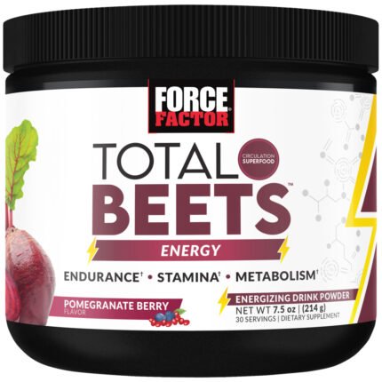Total Beets Energizing Drink Powder - Pomegranate Berry (30 Servings) — product packaging