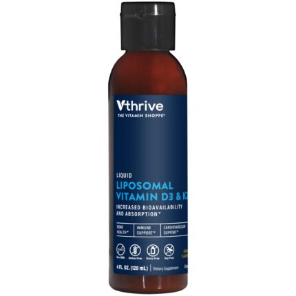 Liquid Liposomal Vitamin D3 & K2 - Orange (4 fl. oz.) — product packaging