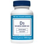 Vitamin D3 - 2,000 IU (200 Softgels)