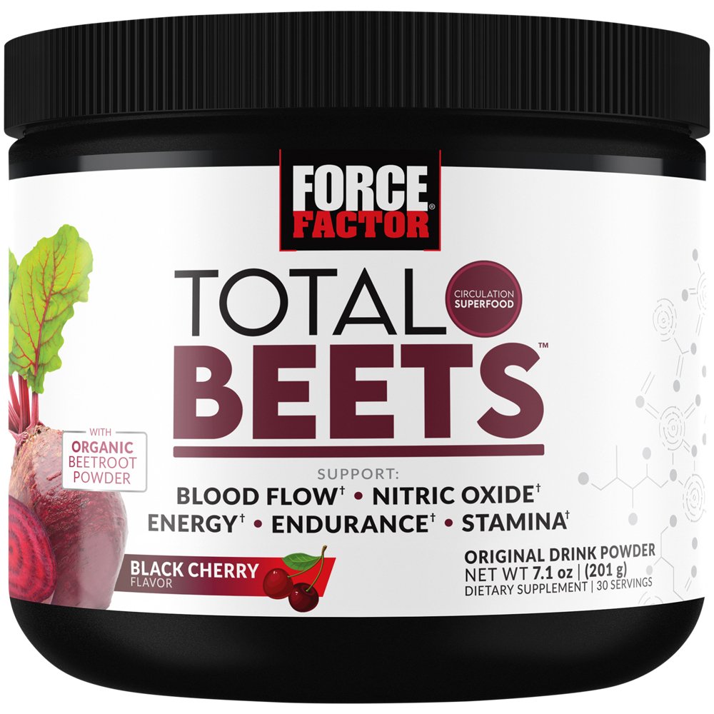 Total Beets Powder with Organic Beetroot - Circulation Support - Black Cherry (7.1 oz./30 Servings) Total Beets Powder with Organic Beetroot - Circulation Support - Black Cherry (7.1 oz./30 Servings) — product packaging
