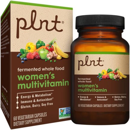 Fermented Whole Food Women’s Multivitamin (60 Vegan Capsules) — product packaging