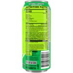 GHOST Energy Drink – Sour Green Apple (12 Drinks, 16 Fl Oz. Each)