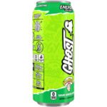 GHOST Energy Drink – Sour Green Apple (12 Drinks, 16 Fl Oz. Each)