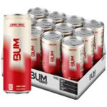 BUM Energy Drink – Cherry Frost (12 Drinks, 12 Fl. Oz. Each)