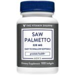 Saw Palmetto Standardized Extract - Prostate Support - 320 MG (100 Easy-to-Swallow Softgels)