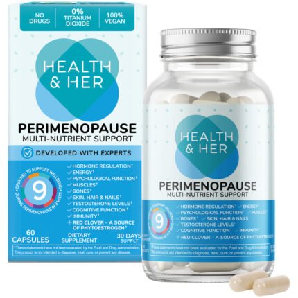 Perimenopause Multi-Nutrient Support for Women (60 Capsules) — product packaging