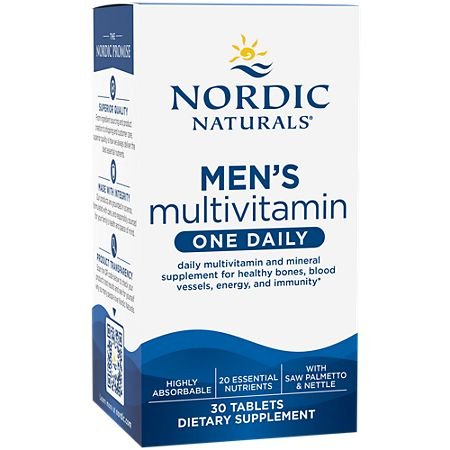 2284008_01.jpg Men's Multivitamin Once Daily with Saw Palmetto & Nettle (30 Tablets) - Image 1