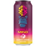 Gorilla Mind Energy Drink – Blackberry Lemonade (12 Drinks, 16 fl. oz. Each)