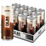 BUM Energy Drink – Root Beer (12 Drinks, 12 Fl. Oz. Each)