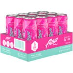Alani Nu Energy Drink – Pink Slush by Paris Hilton (12 Drinks, 12 Fl Oz. Each)