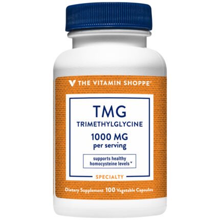 TMG - Trimethylglycine - 1,000 MG (100 Capsules) — product packaging